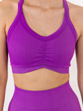 Agile Top Púrpura