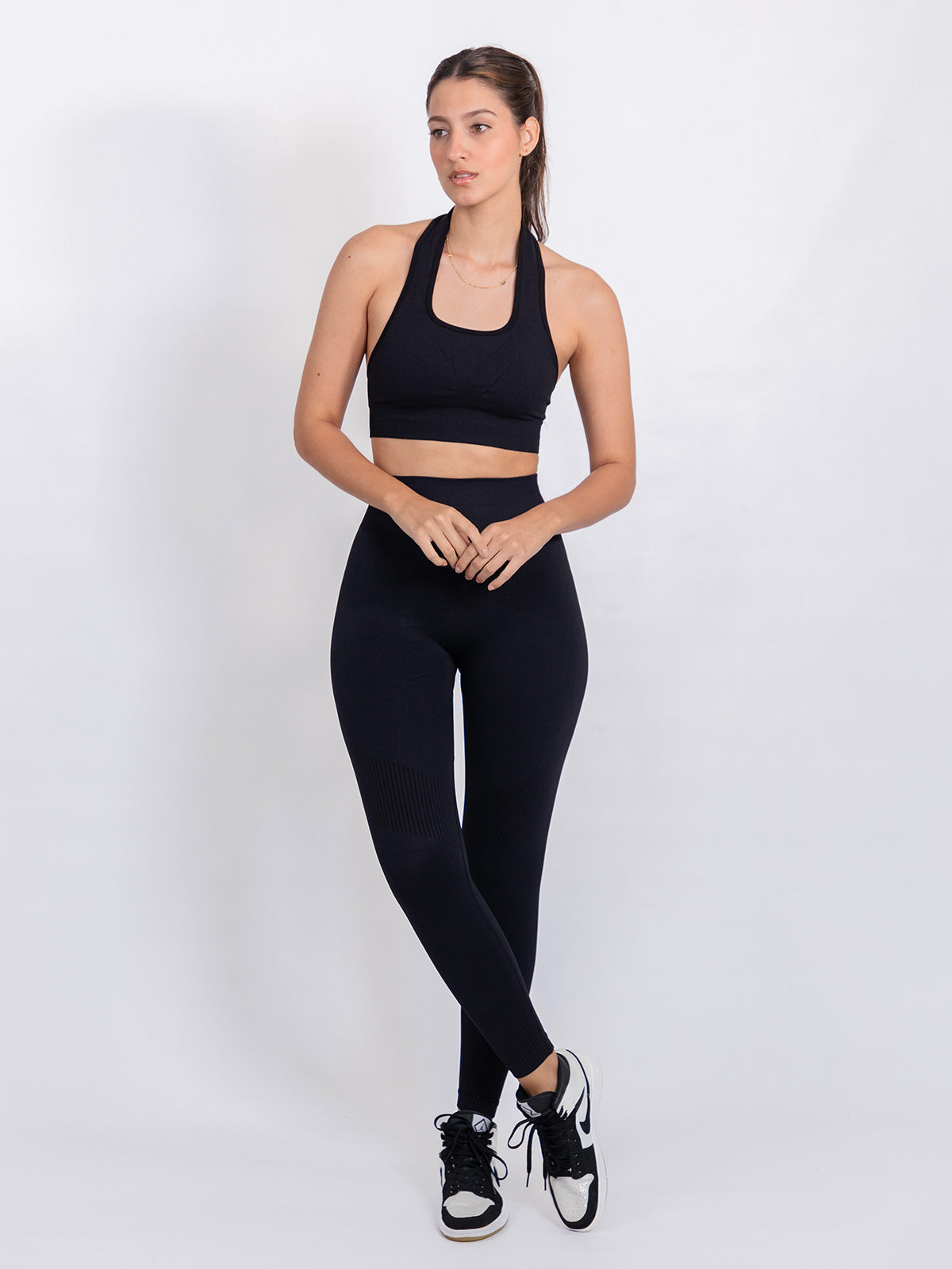 Brillant Legging Negro