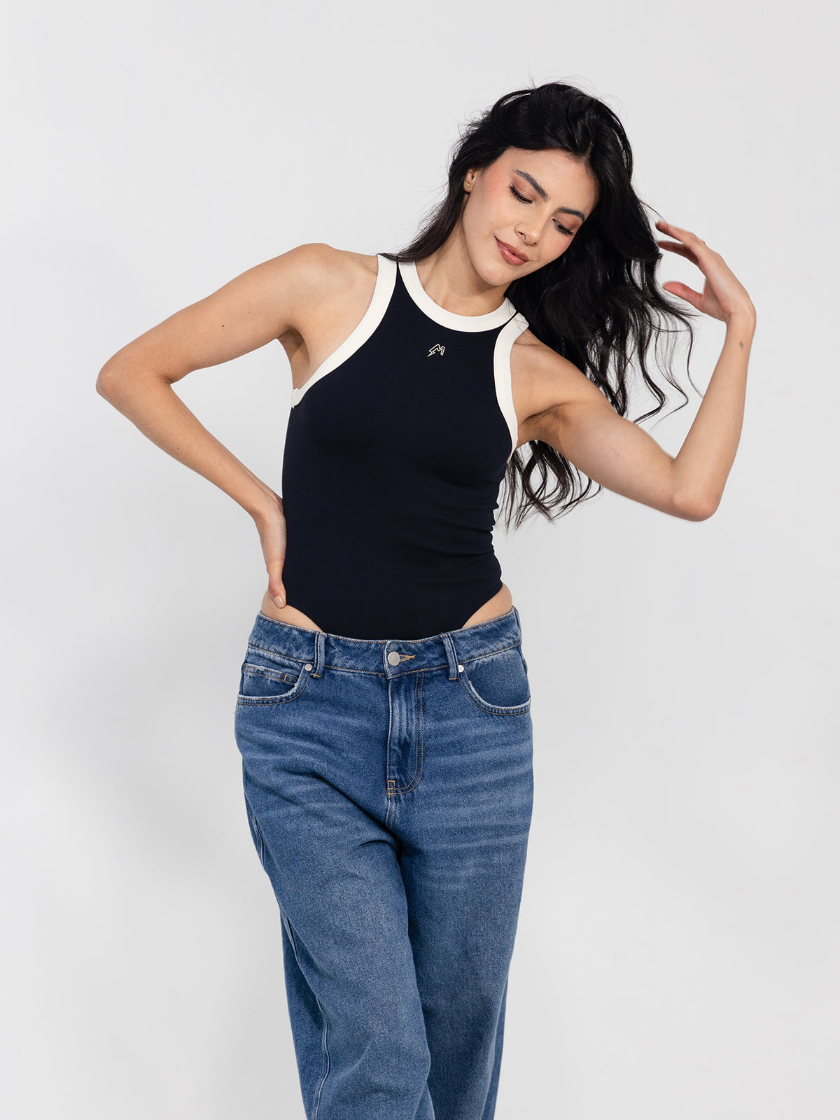 Fancy Body Negro - Blanco