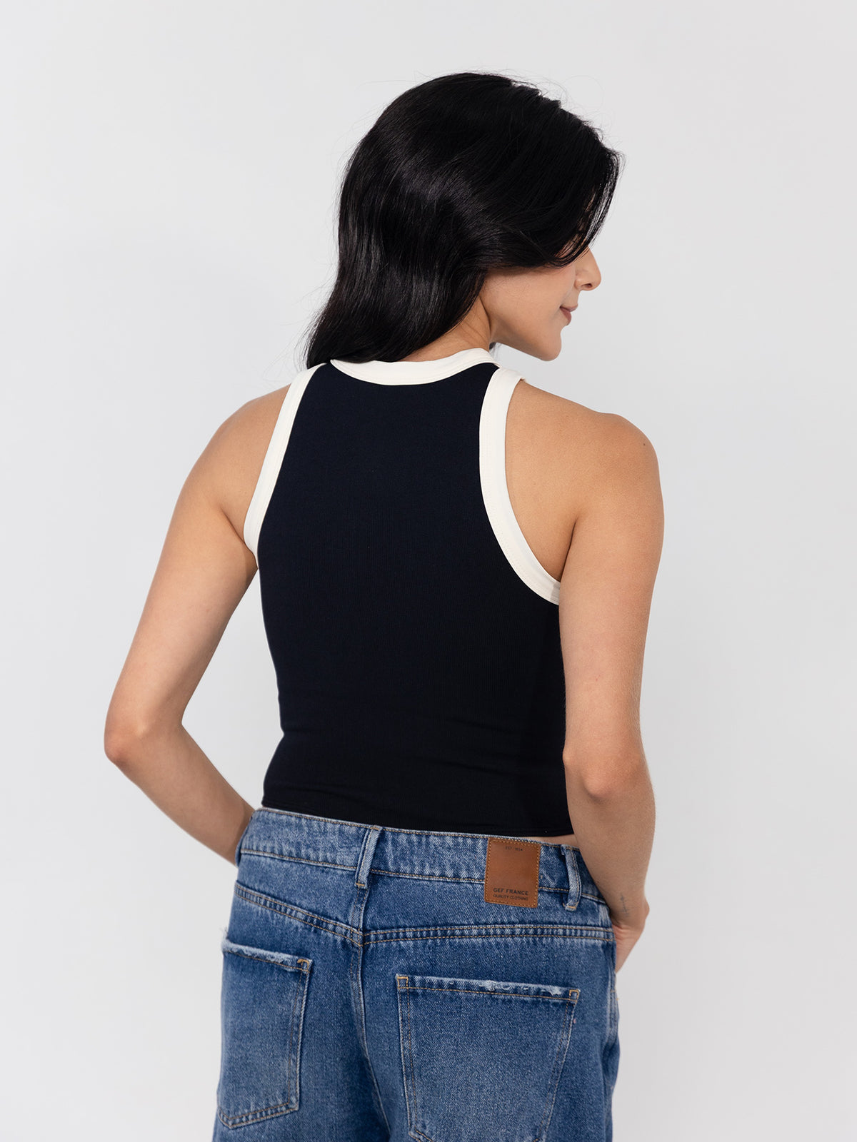 Fancy Body Negro - Blanco