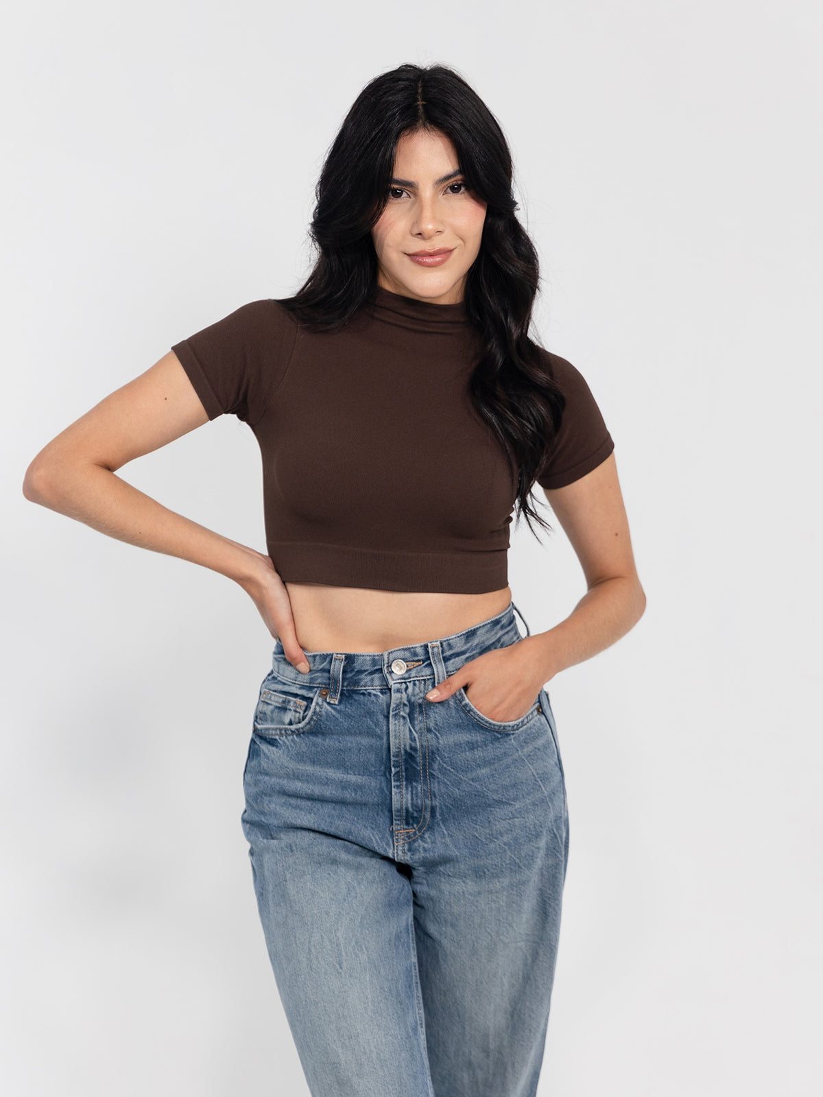 Nala Crop Top Avellana