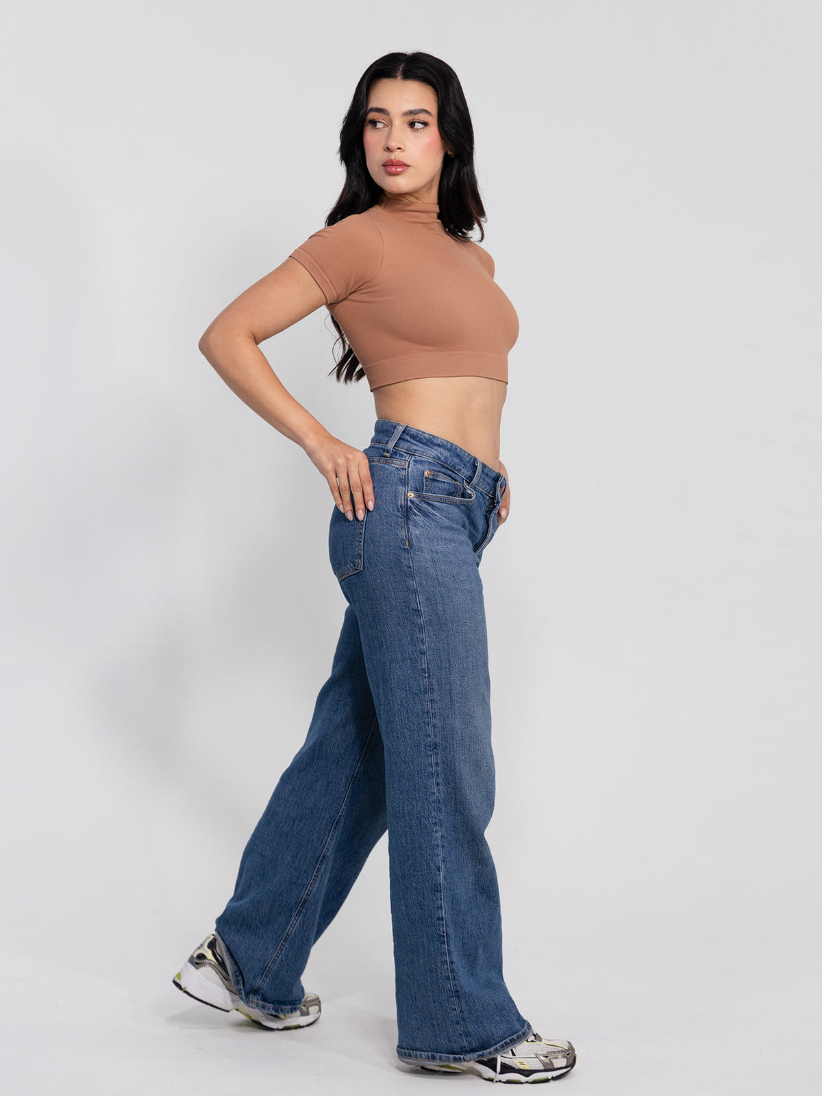 Nala Crop Top Latte