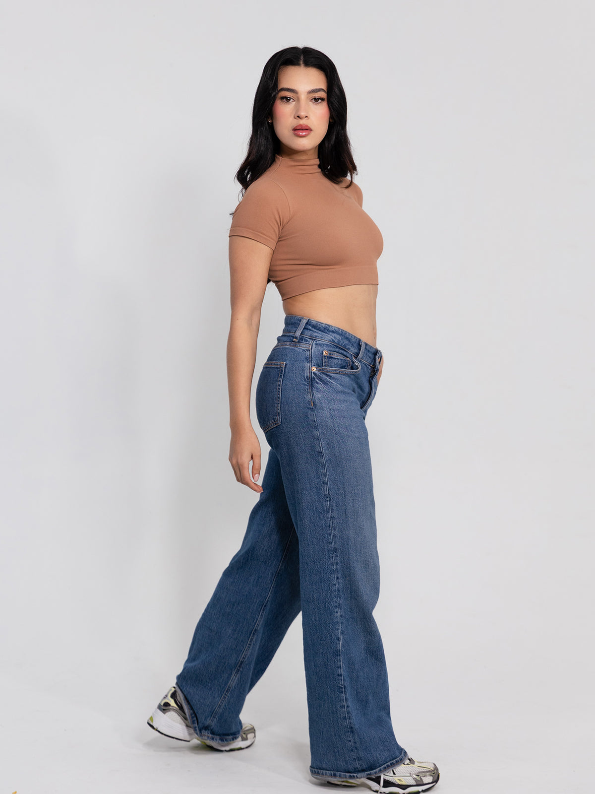 Nala Crop Top Latte