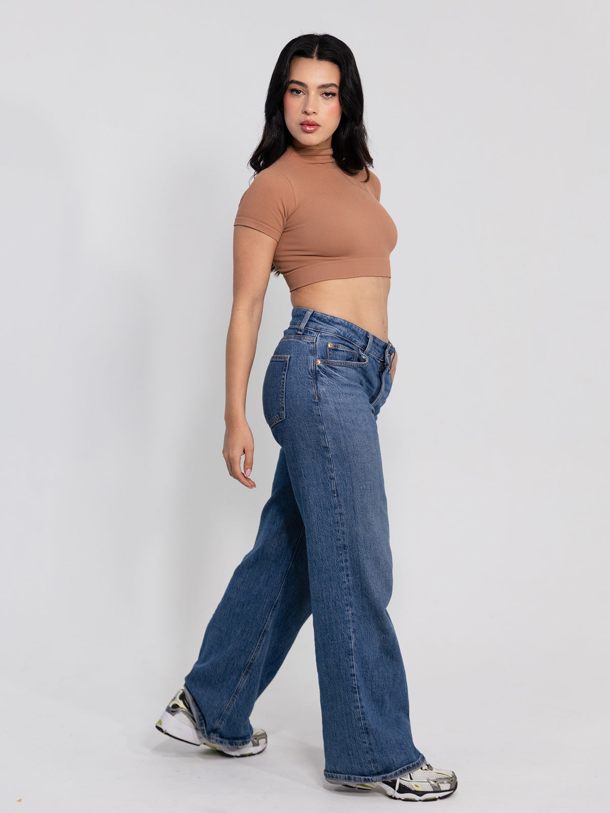 Nala Crop Top Latte