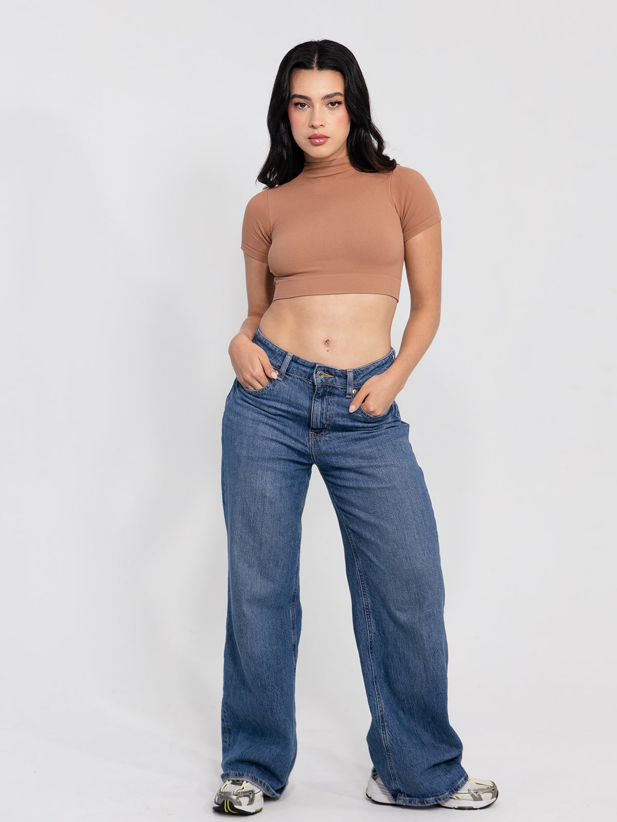 Nala Crop Top Latte