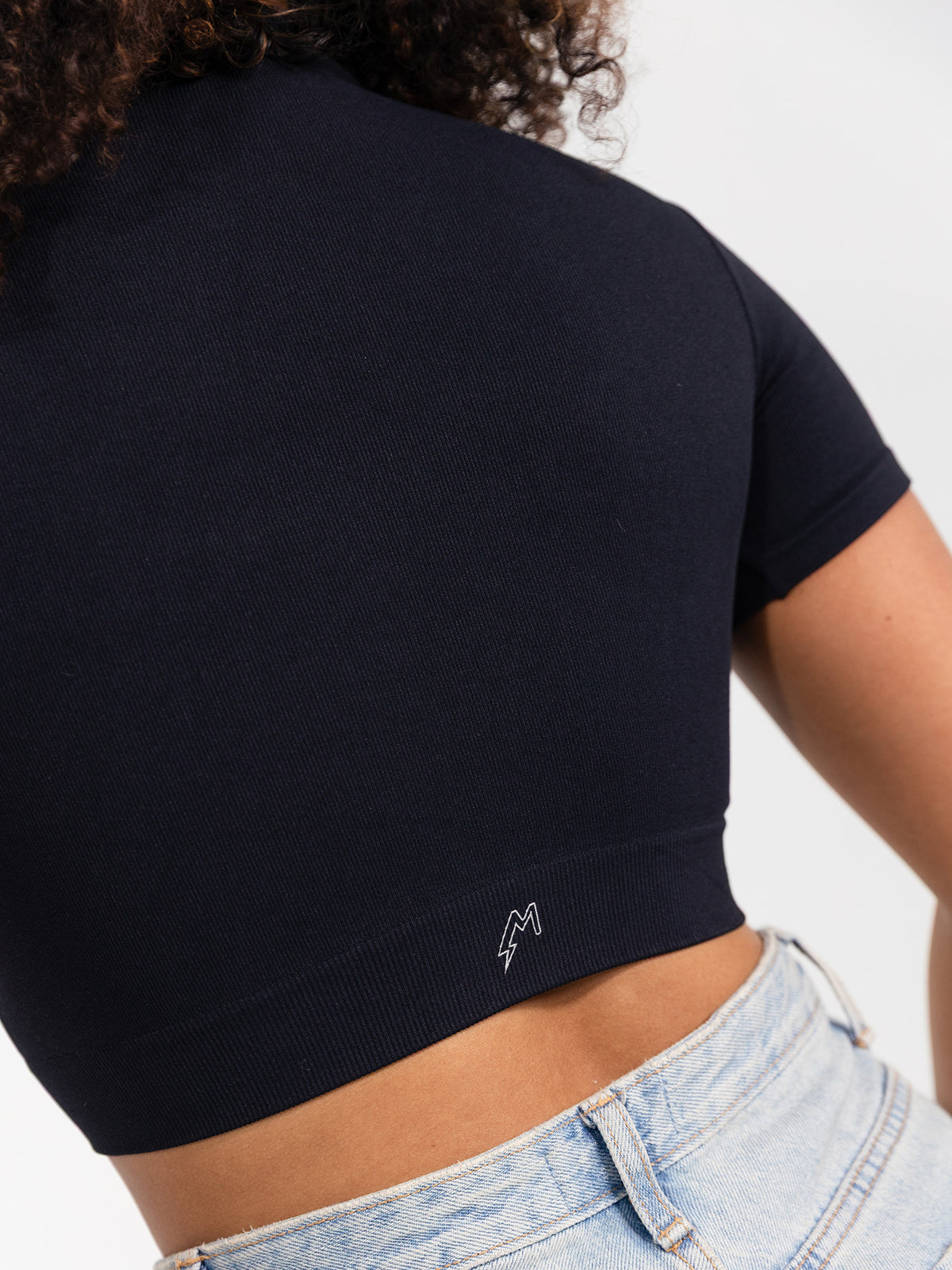 Nala Crop Top Negro