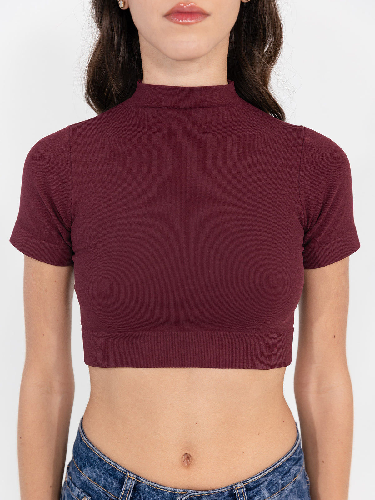 Nala Crop Top Vino
