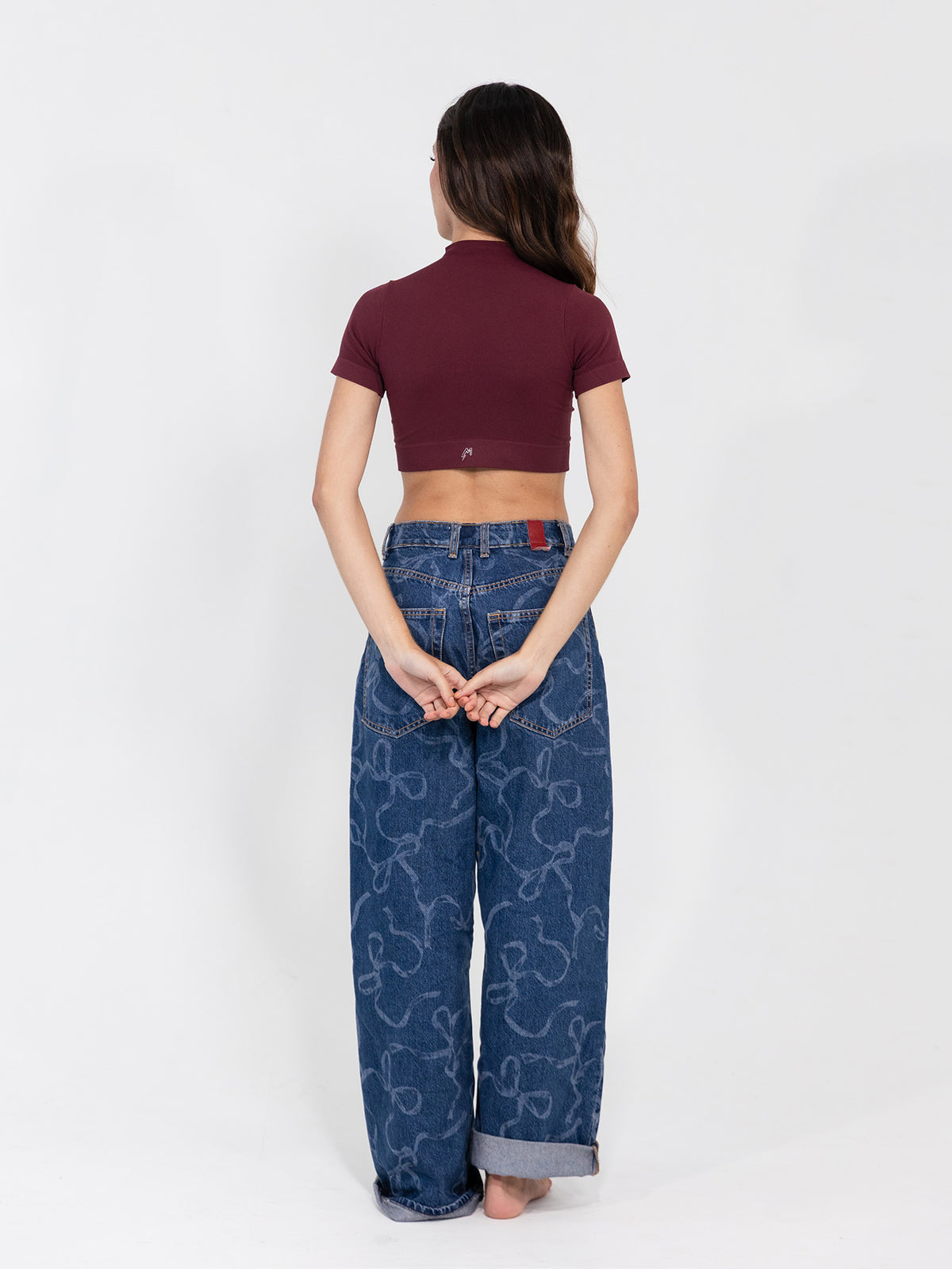 Nala Crop Top Vino