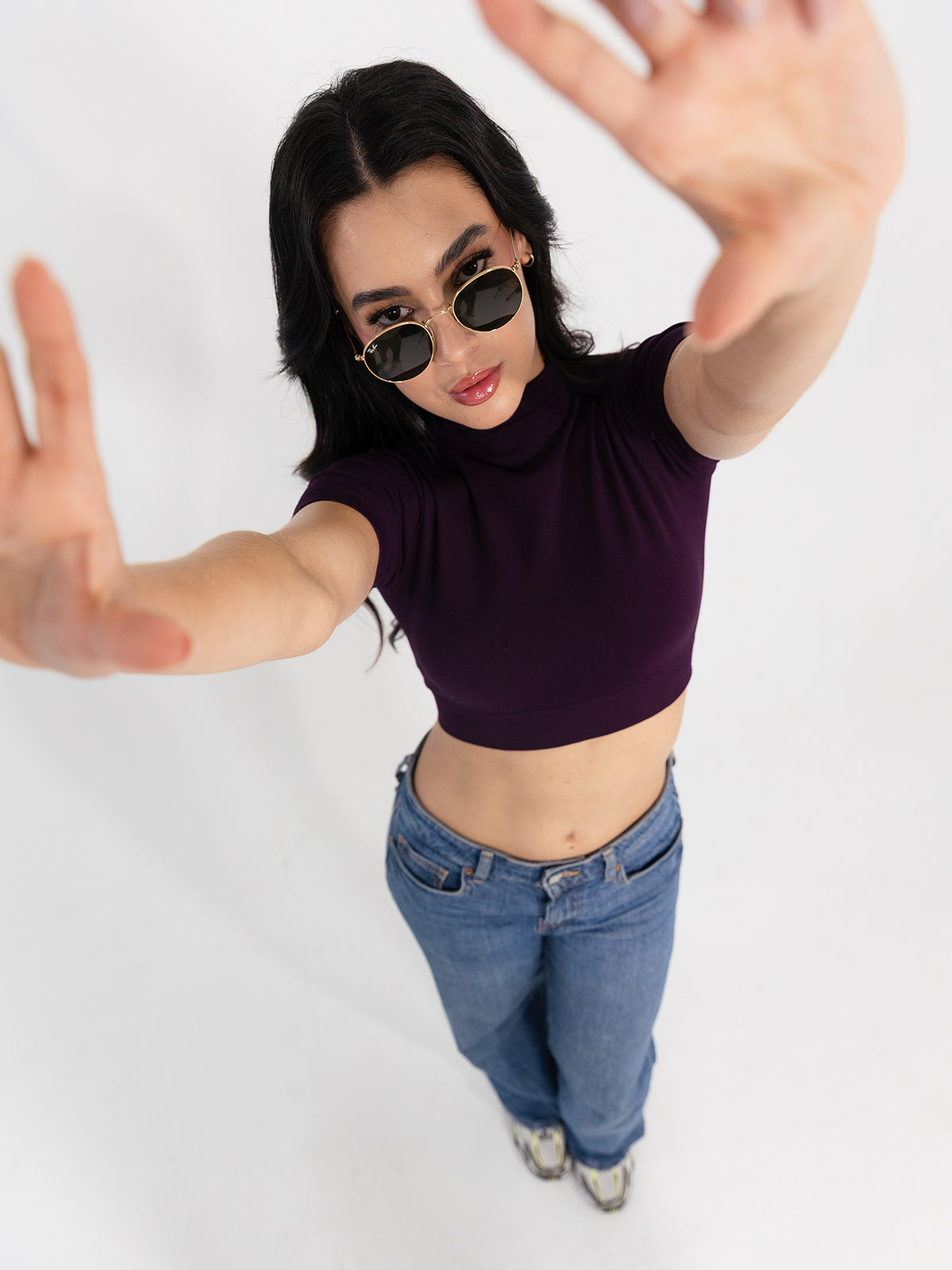 Nala Crop Top Uva