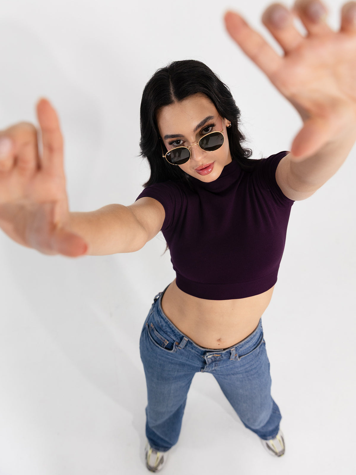 Nala Crop Top Uva