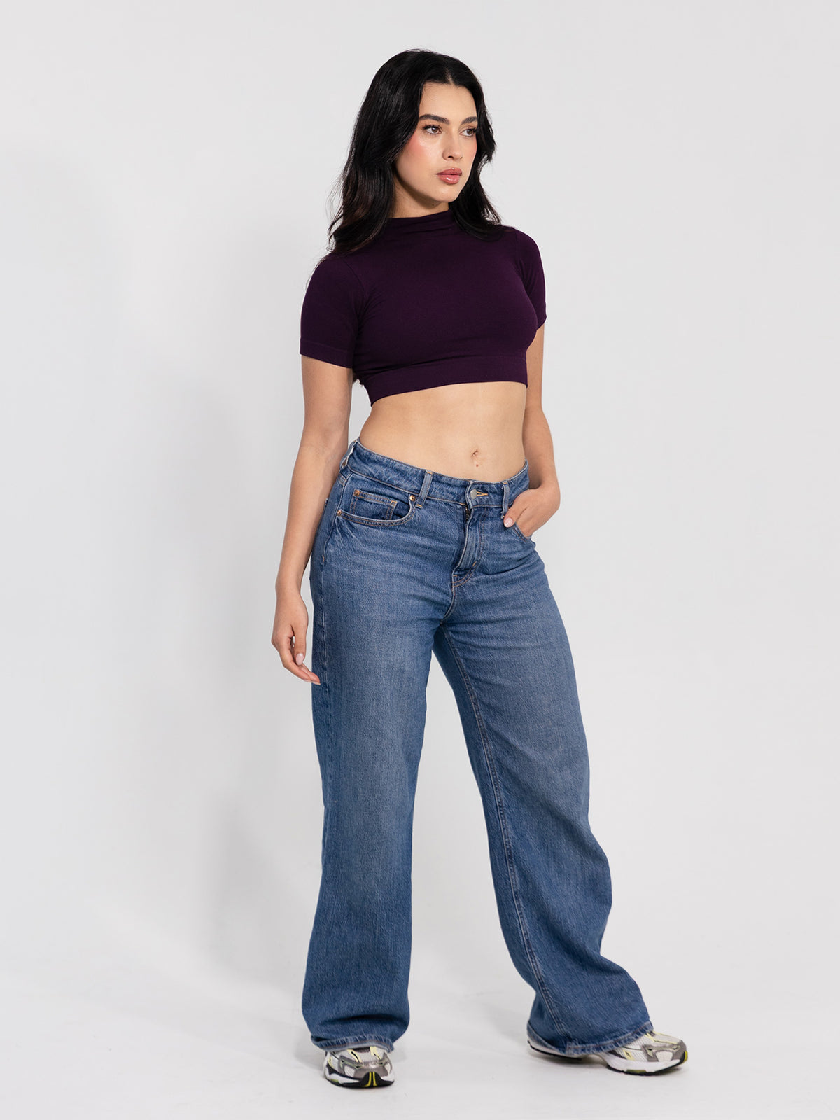 Nala Crop Top Uva