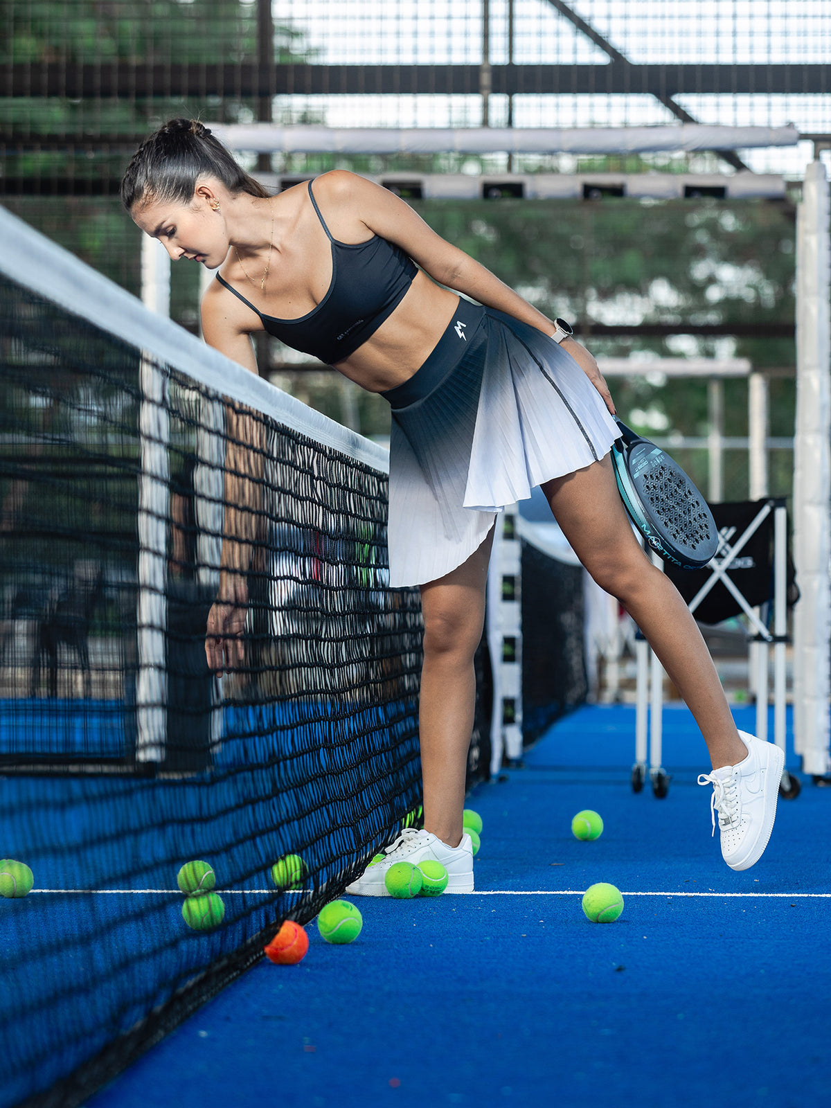 Padel Set Negro