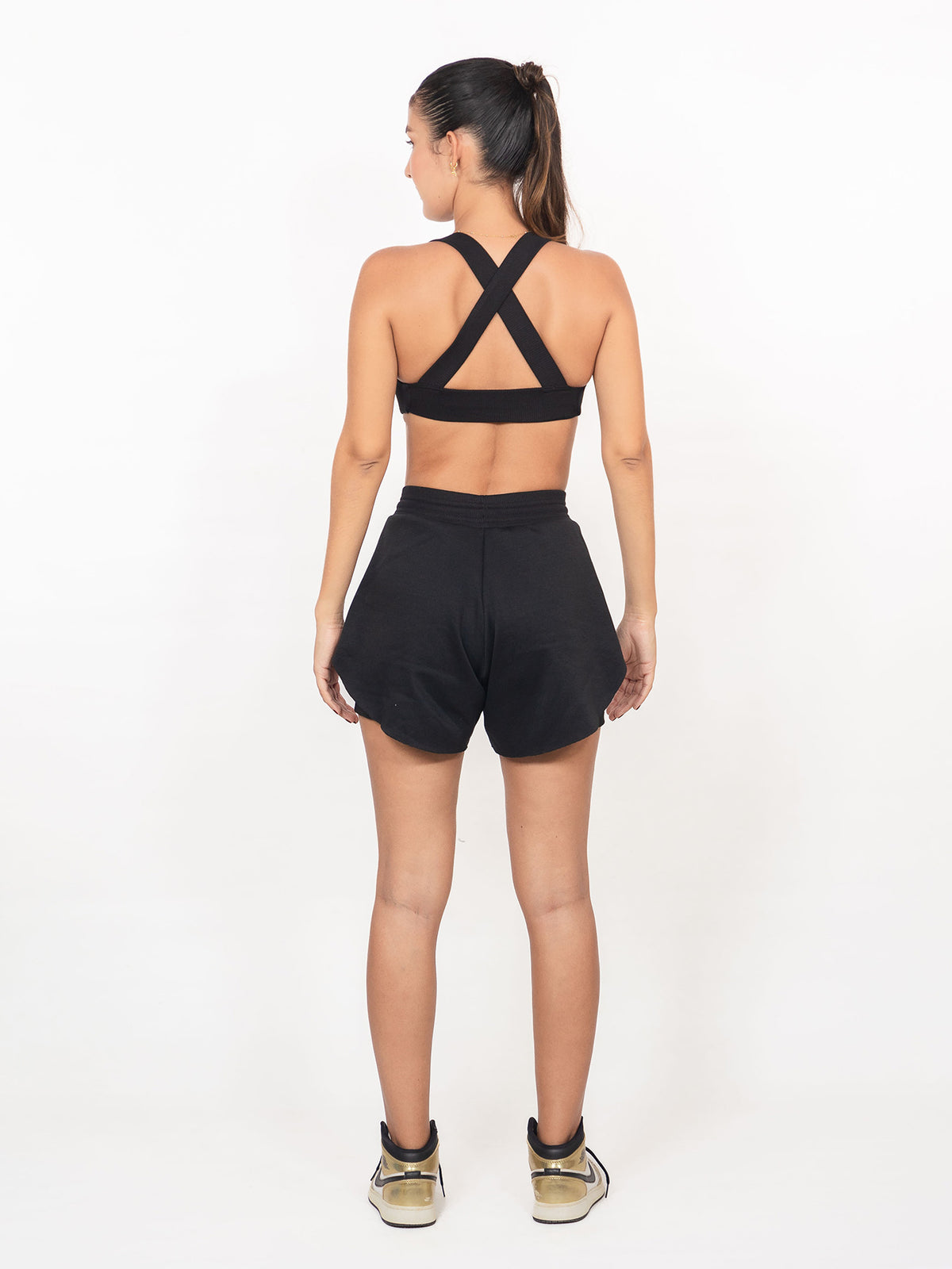 Pilates Top Negro