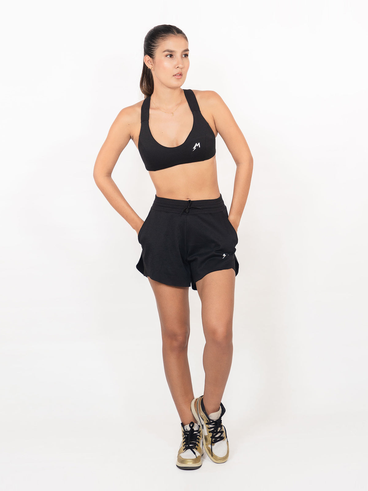 Pilates Top Negro