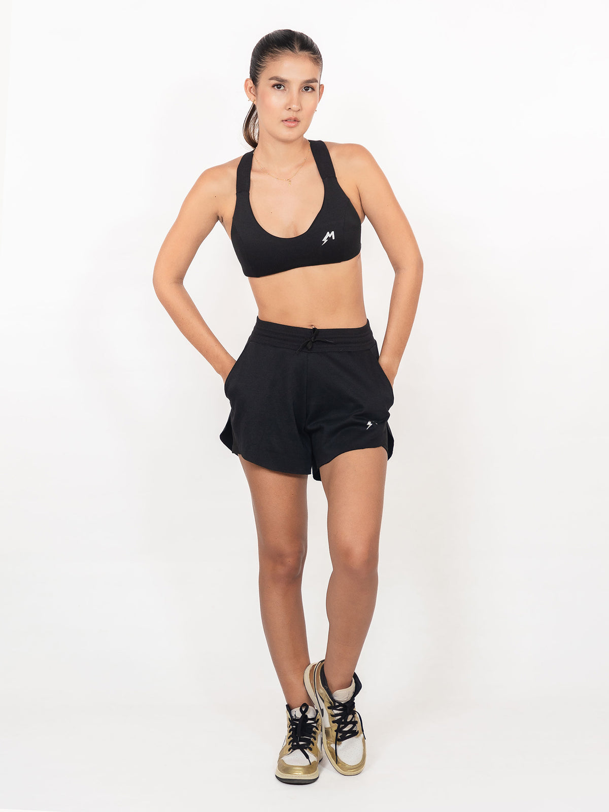 Pilates Top Negro