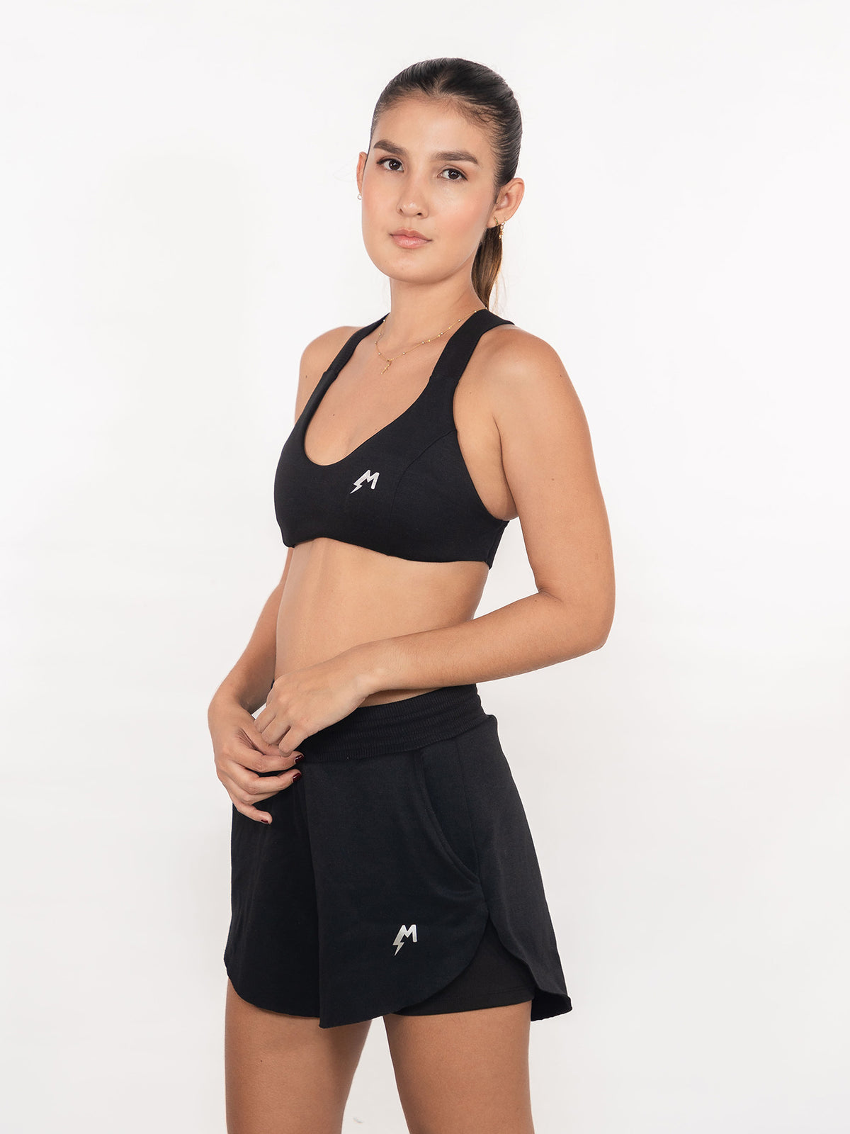 Pilates Top Negro