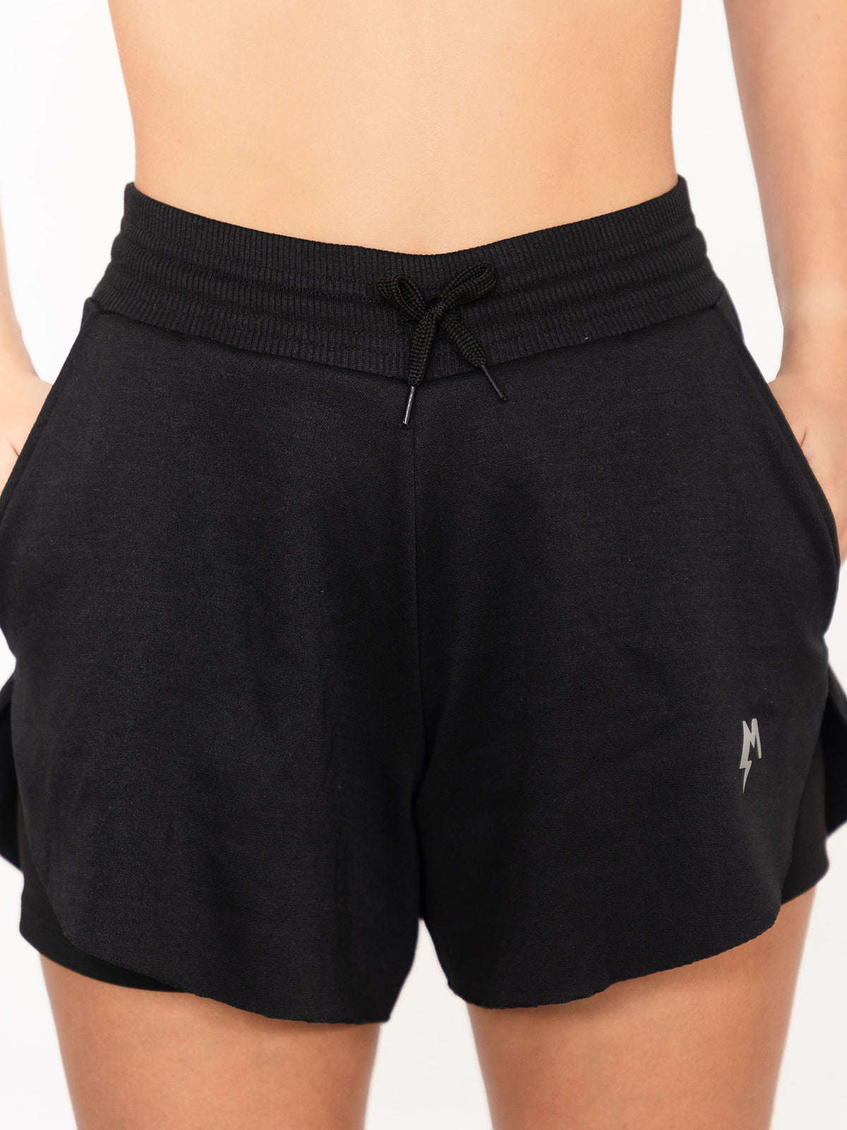 Pilates Short Negro