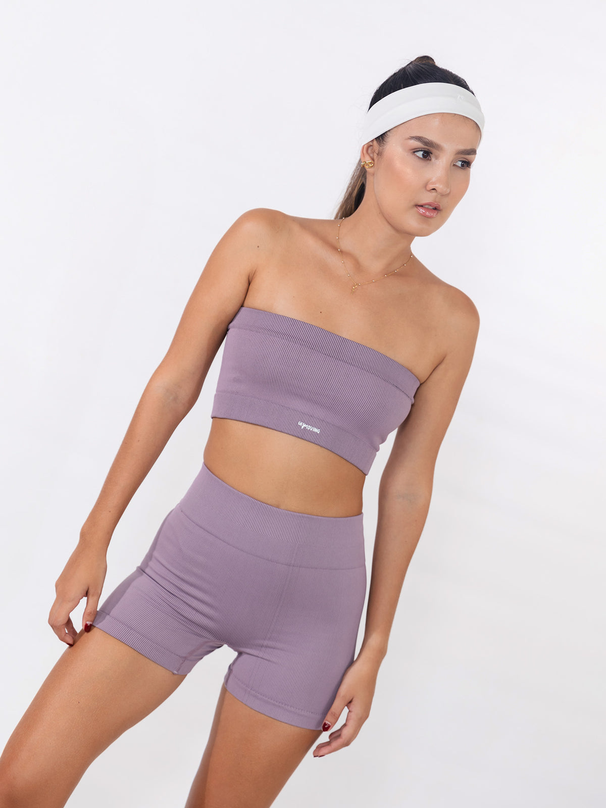 Swing Top Mauve / Negro