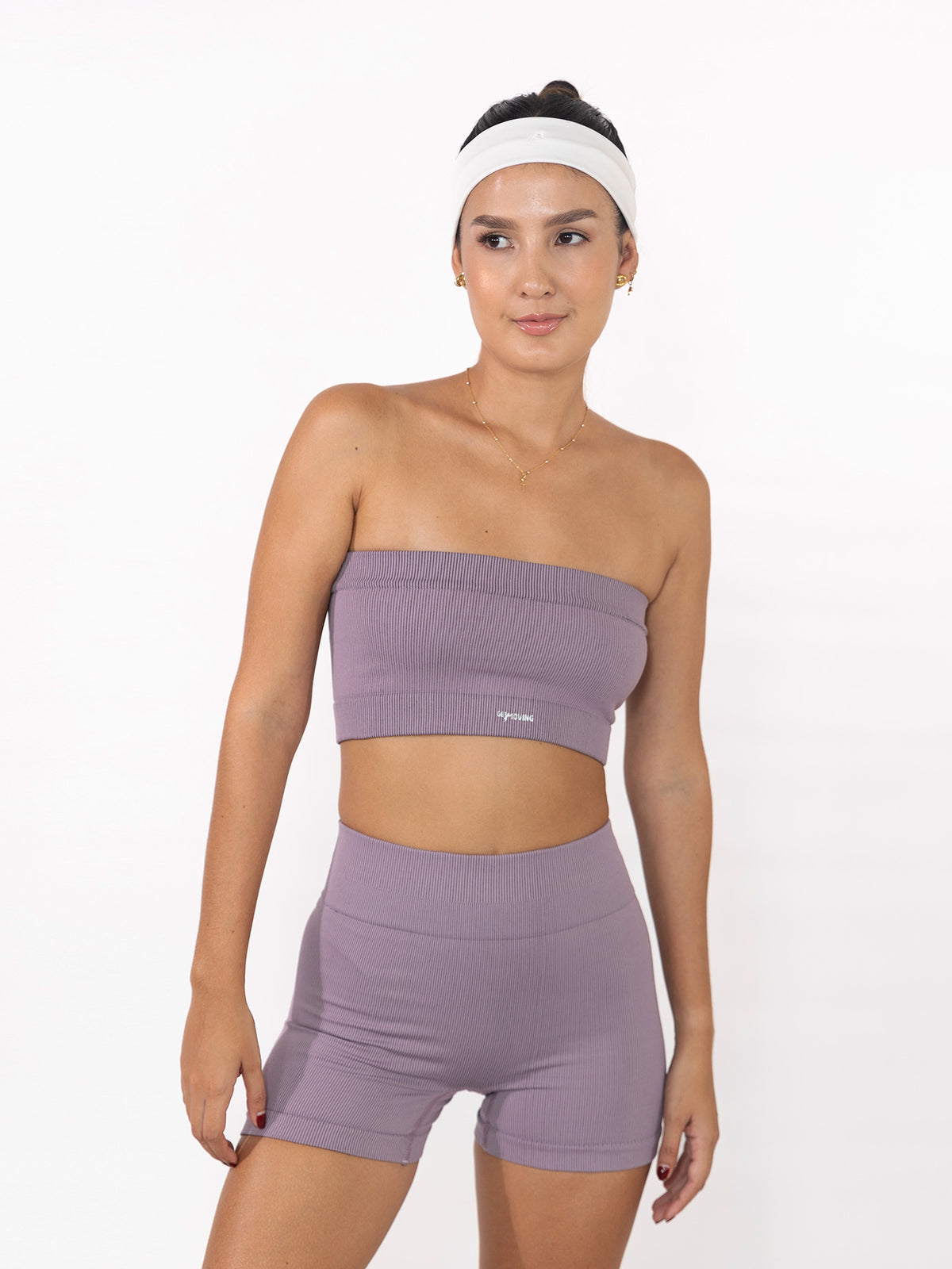 Swing Top Mauve / Negro