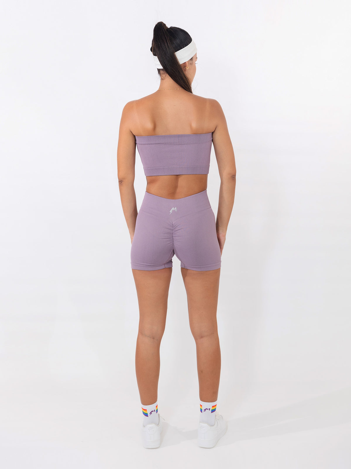 Swing Top Mauve / Negro