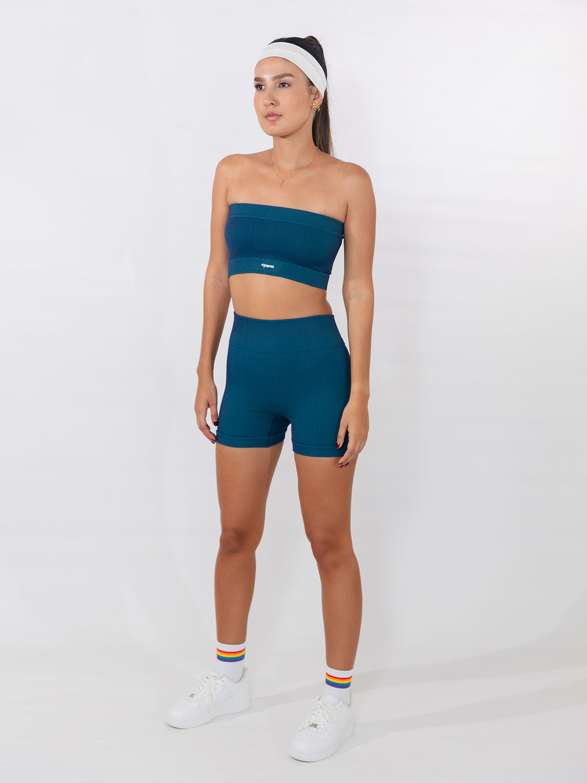 Swing Top Navy / Menta