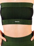 Swing Top Negro-Verde