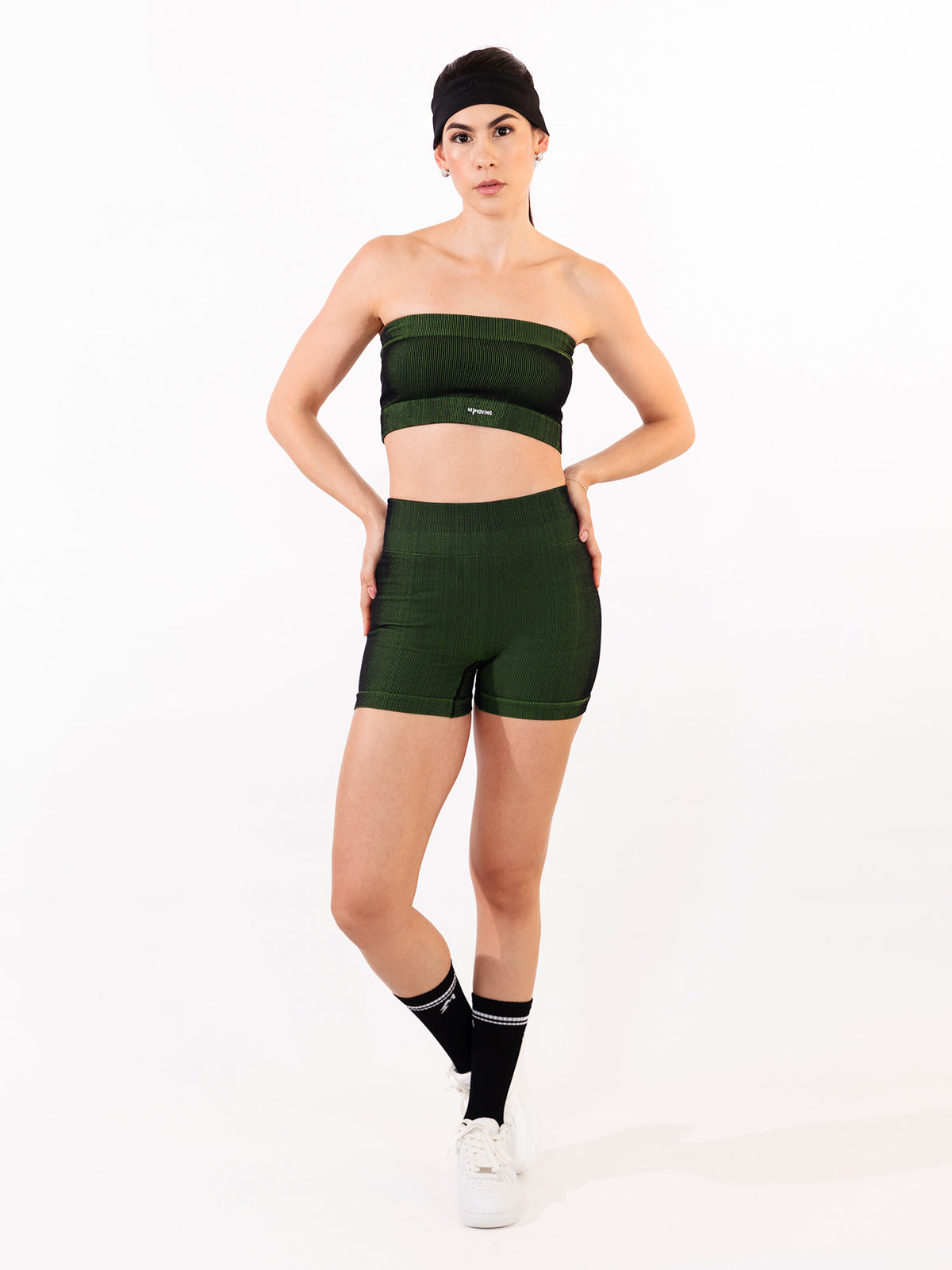 Swing Top Negro / Verde