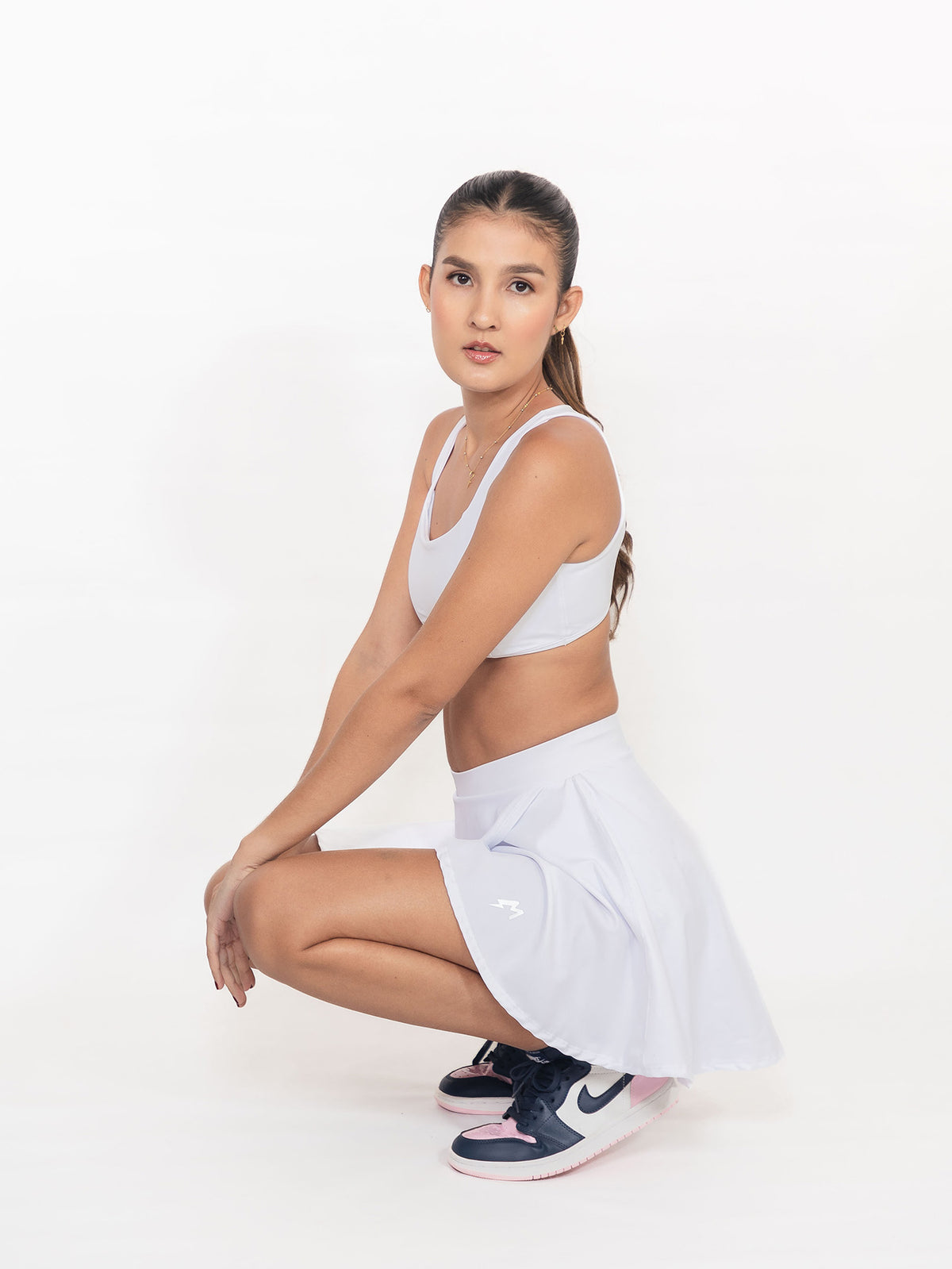 Tennis Skirt Blanco