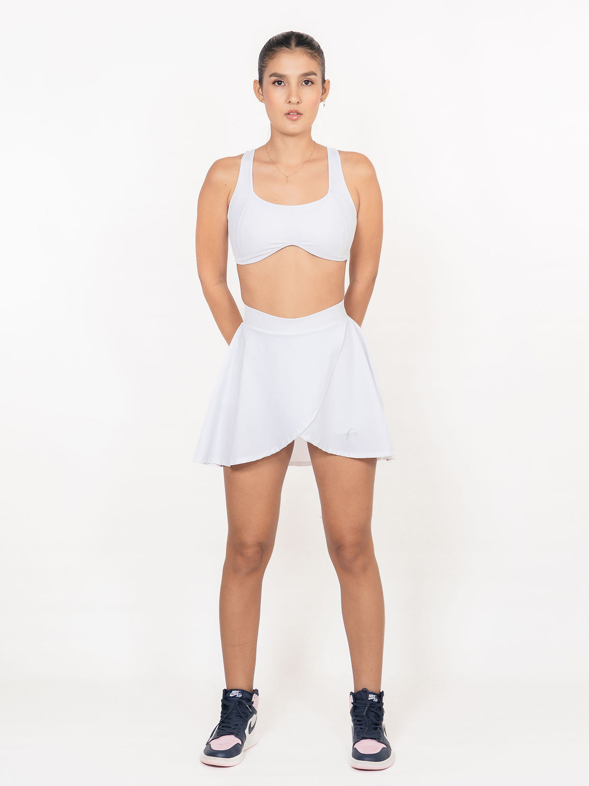 Tennis Skirt Blanco