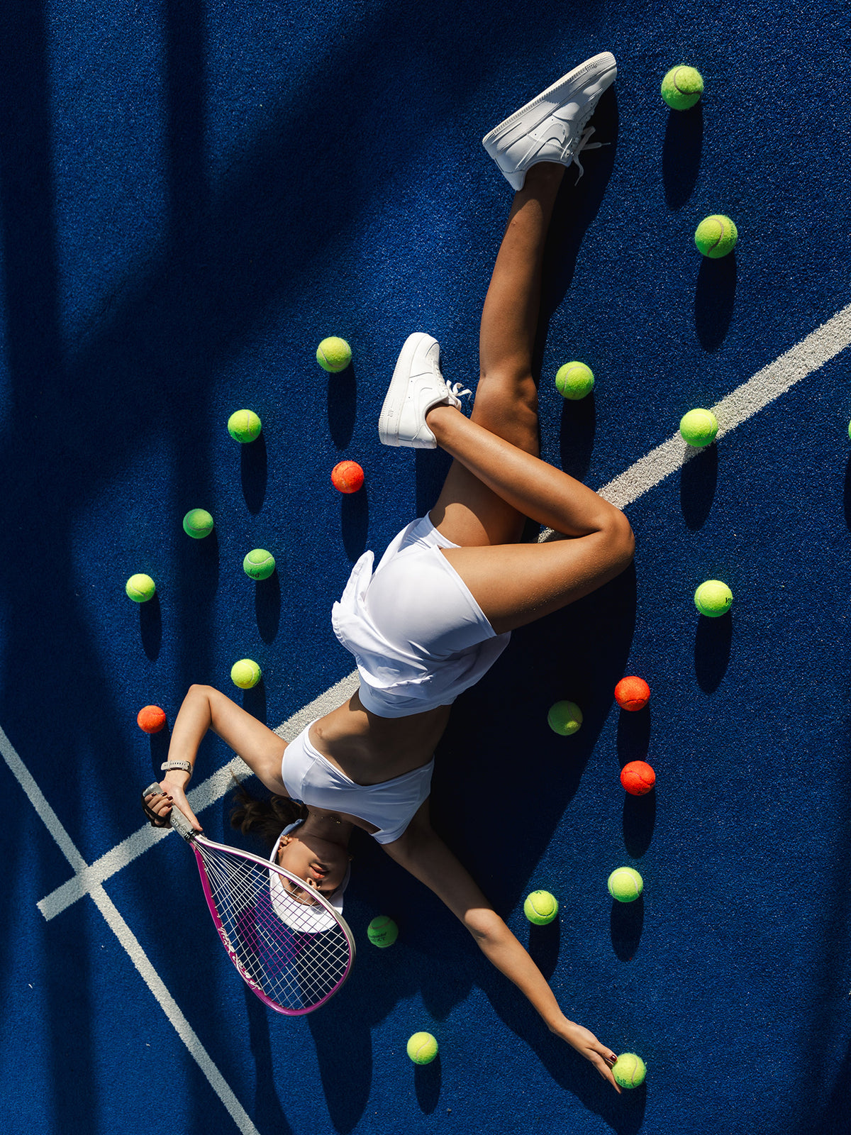 Tennis Skirt Blanco