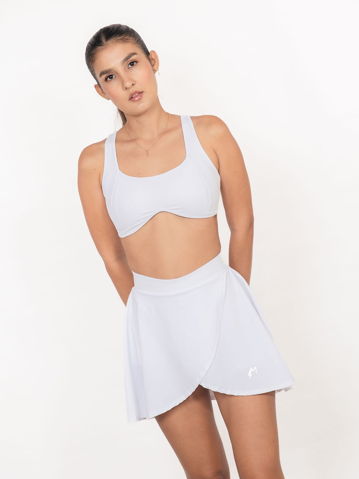 Tennis Skirt Blanco