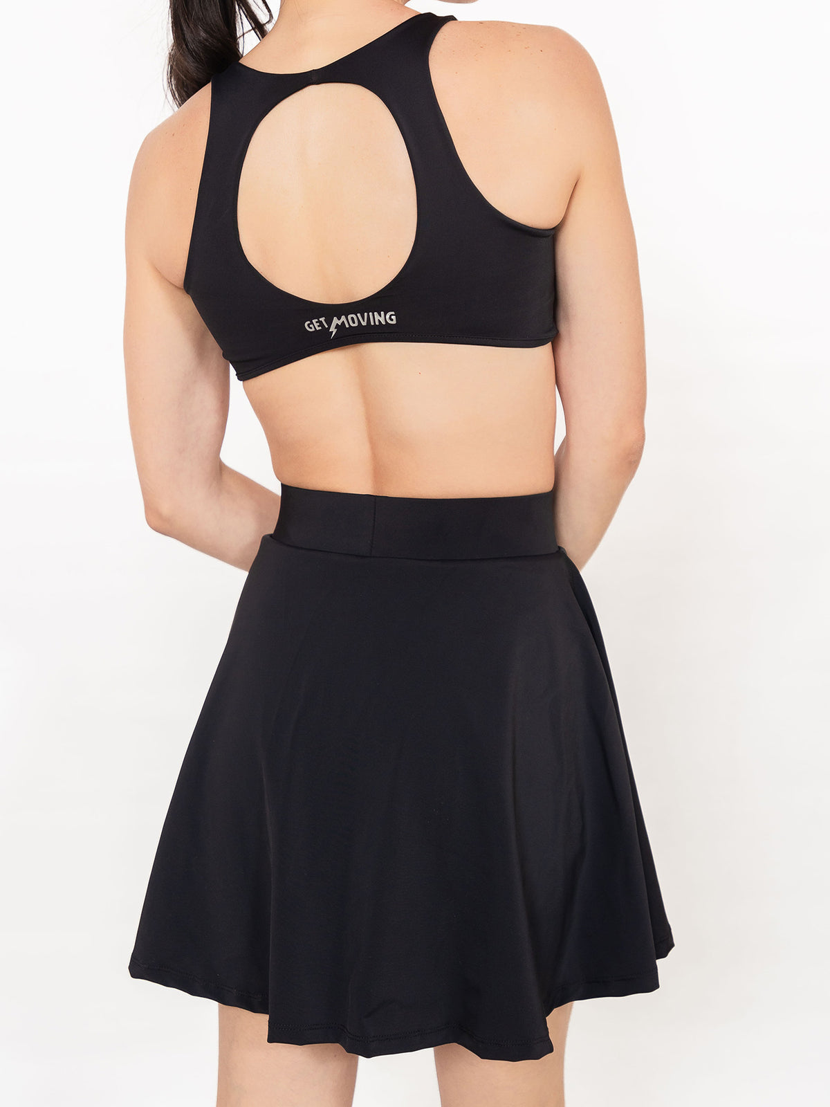 Tennis Skirt Negro