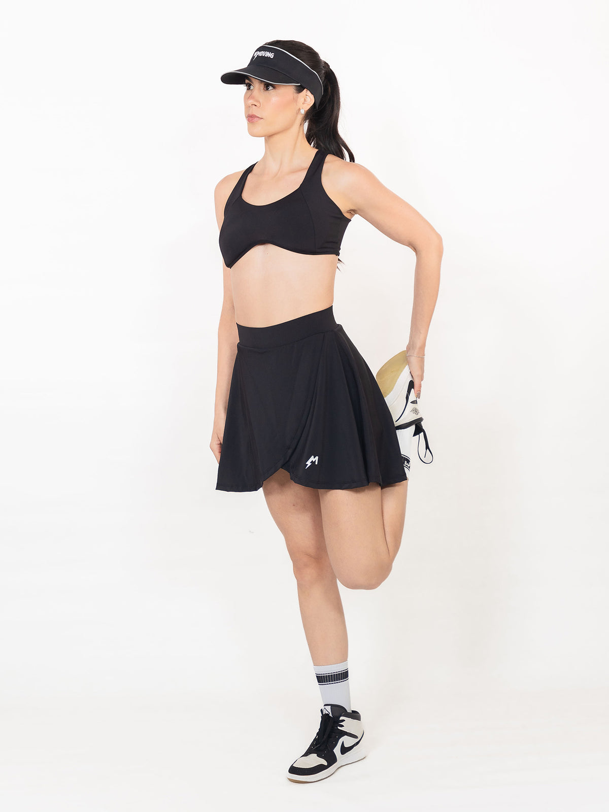 Tennis Skirt Negro