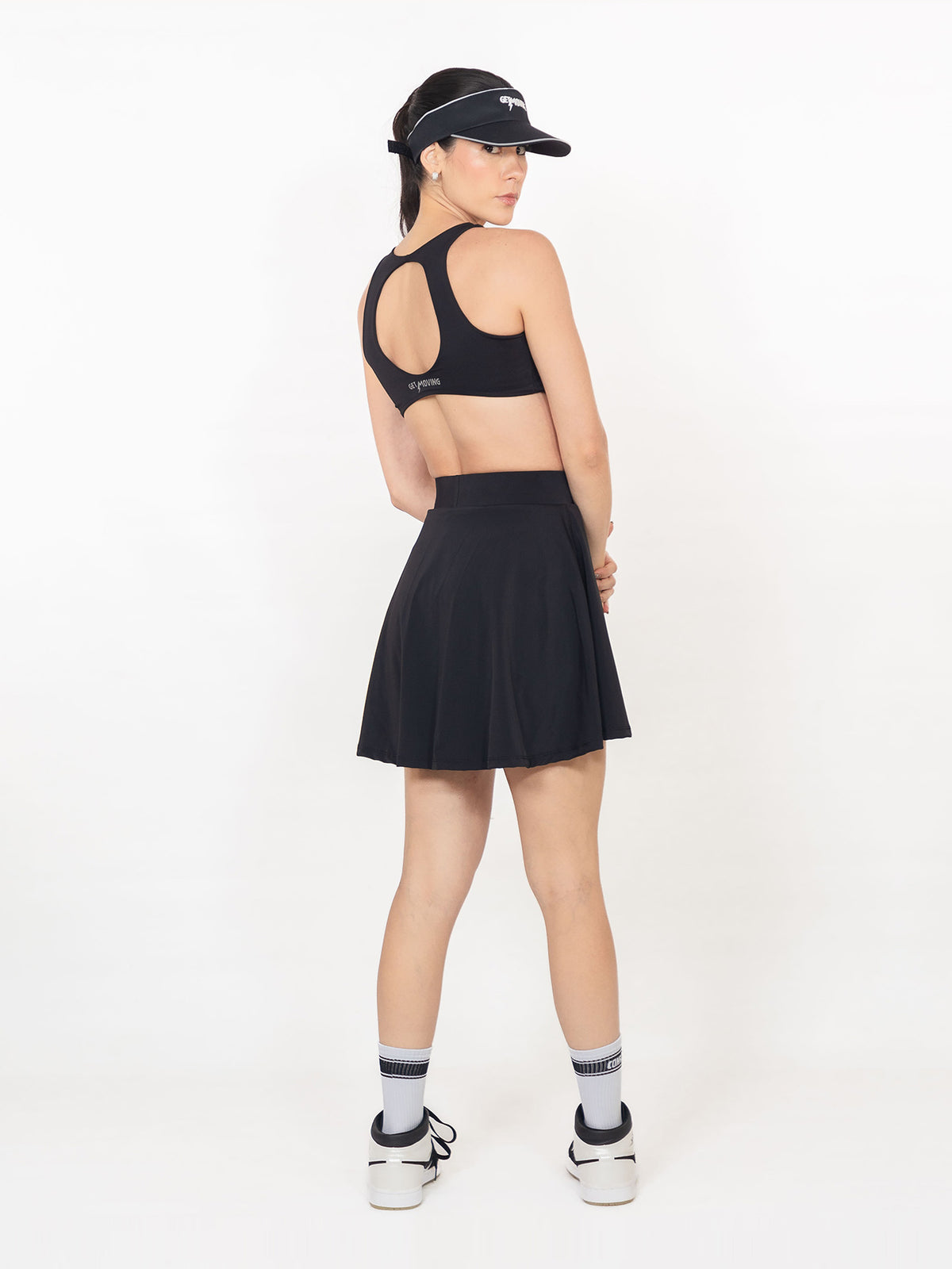 Tennis Skirt Negro